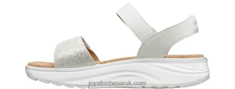 Women Flores Beige Metallic Joya 0D80D78